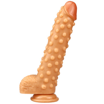 9.25 inch Corn Textured Realistic Dildo