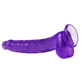 Laden Sie das Bild in den Galerie-Viewer, 12 inch crooked mouth purple jelly dildo