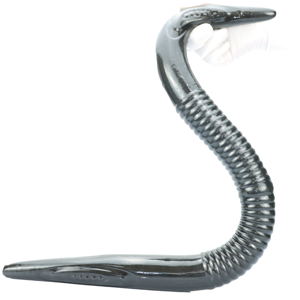 30 Inch Black Double Headed Snake Dildo