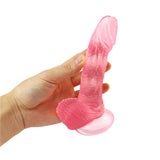 Laden Sie das Bild in den Galerie-Viewer, Pink curved dildo