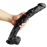 Load image into Gallery viewer, Black anal dildo