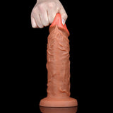 Laden Sie das Bild in den Galerie-Viewer, Red Glans Thick Big Silicone Realistic Dildo