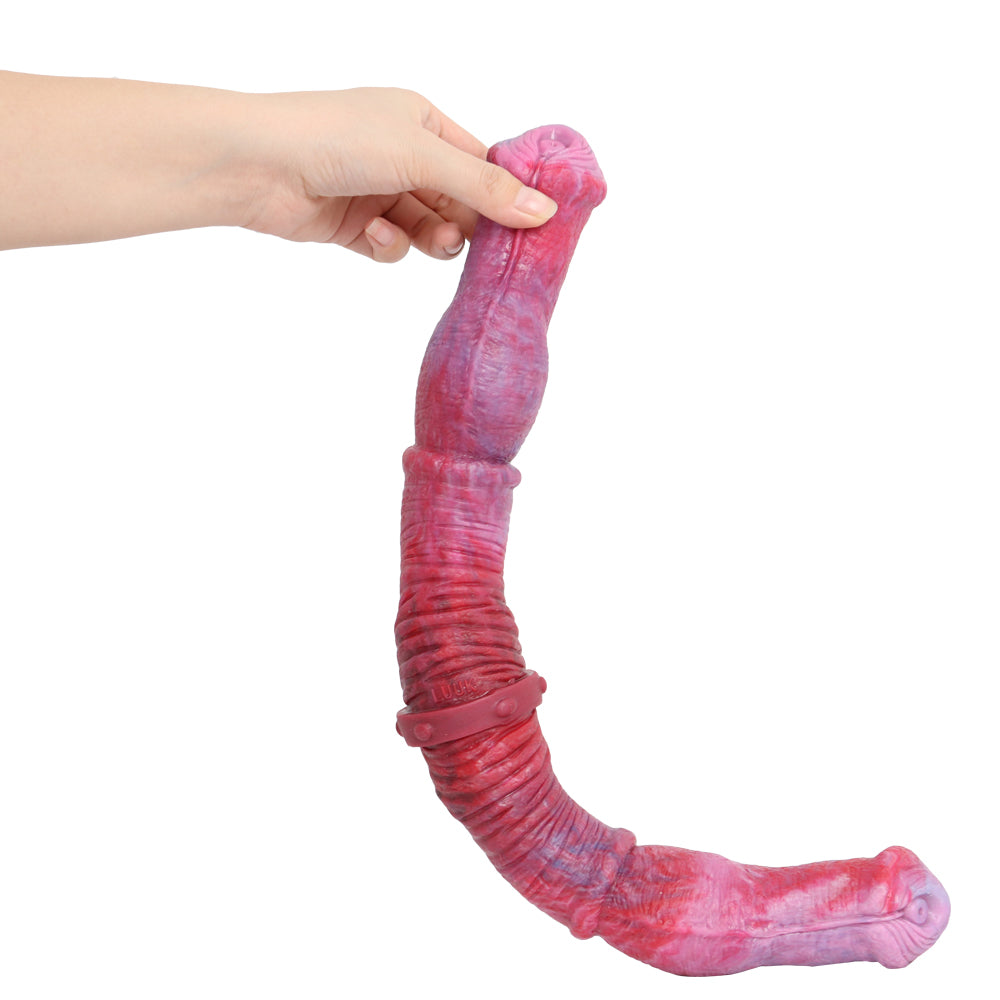 Scarlet Animal Horse Penis Long Dildo