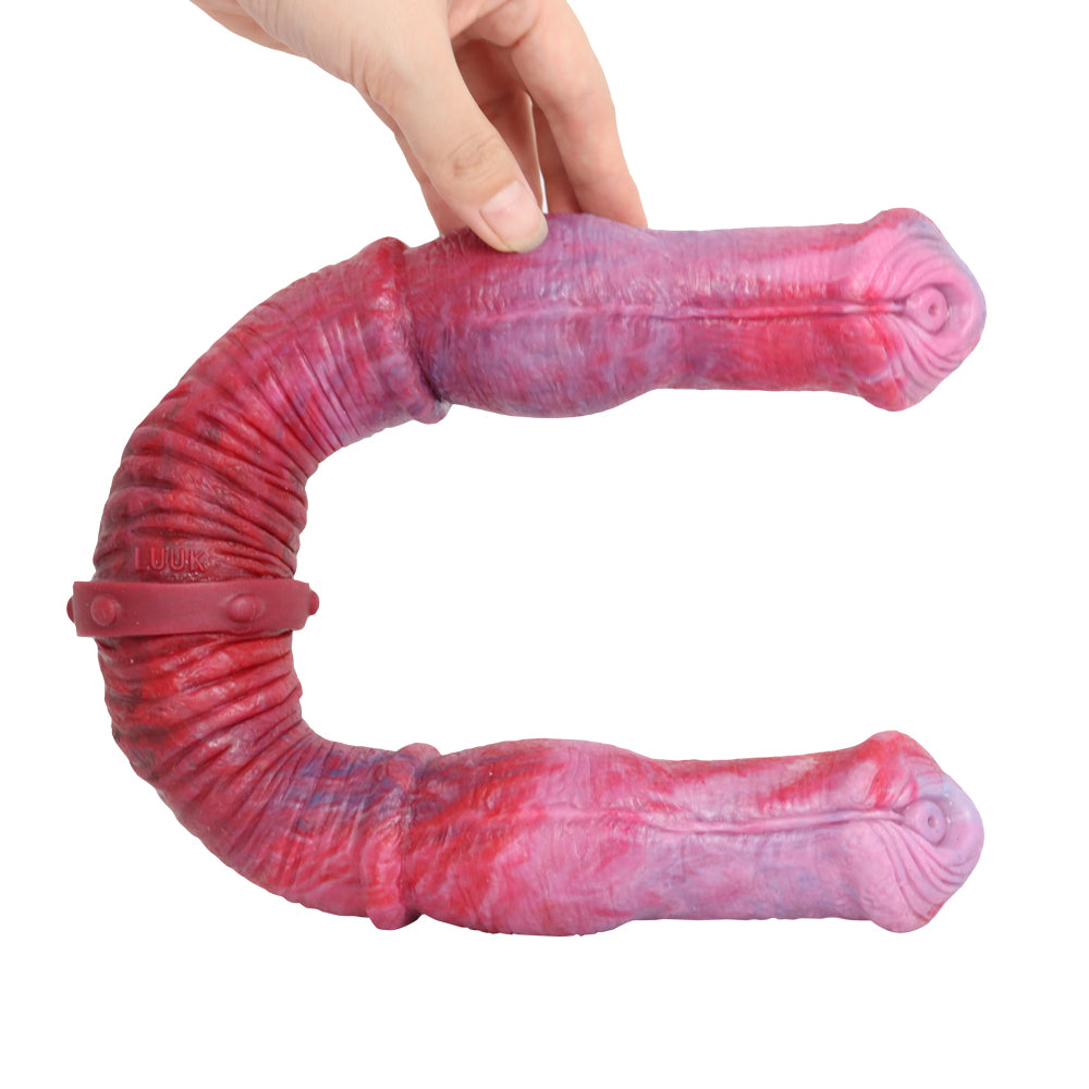 Scarlet Animal Horse Penis Long Dildo