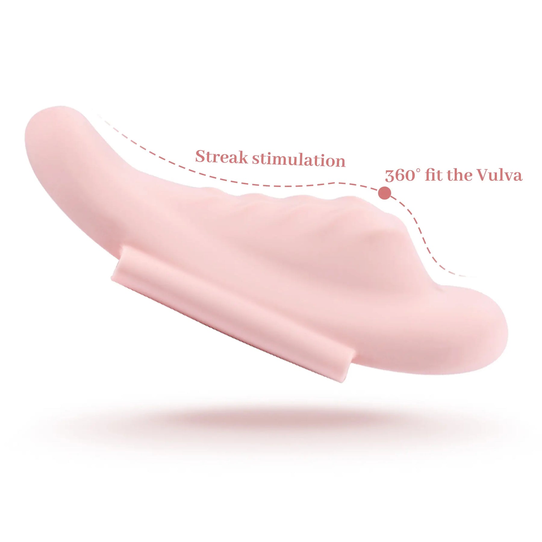 Pink Cute Outdoor Wearable Small Vibrator