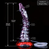 Charger l&#39;image dans la galerie, Dark Purple Dragon Squirting Fantasy Dildo