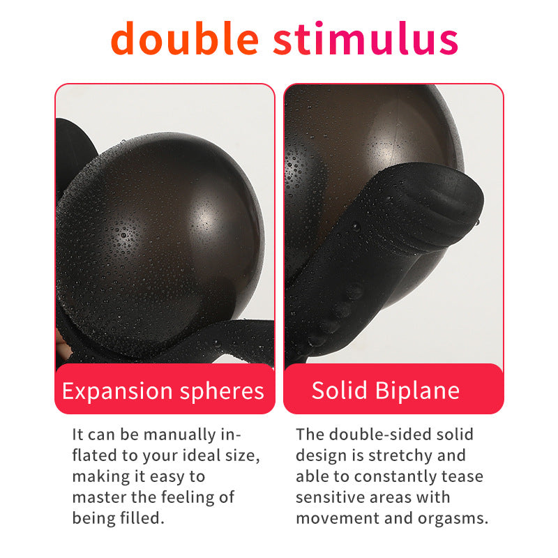 New Huge Inflatable Butt Plug Dildo