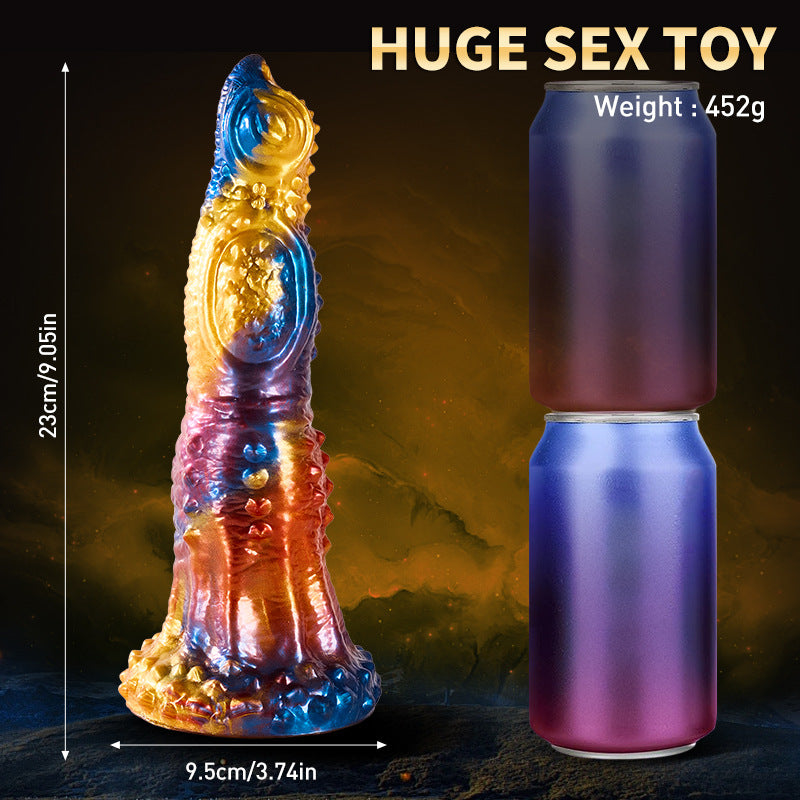 9 inch Alien Spiked Dog Dildo Wiht Thrusting