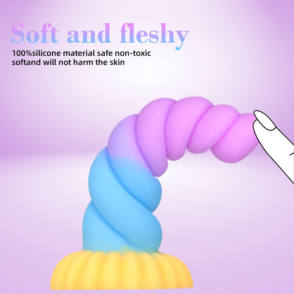 Fantasy Silicone 8inch Unicorn Dildo