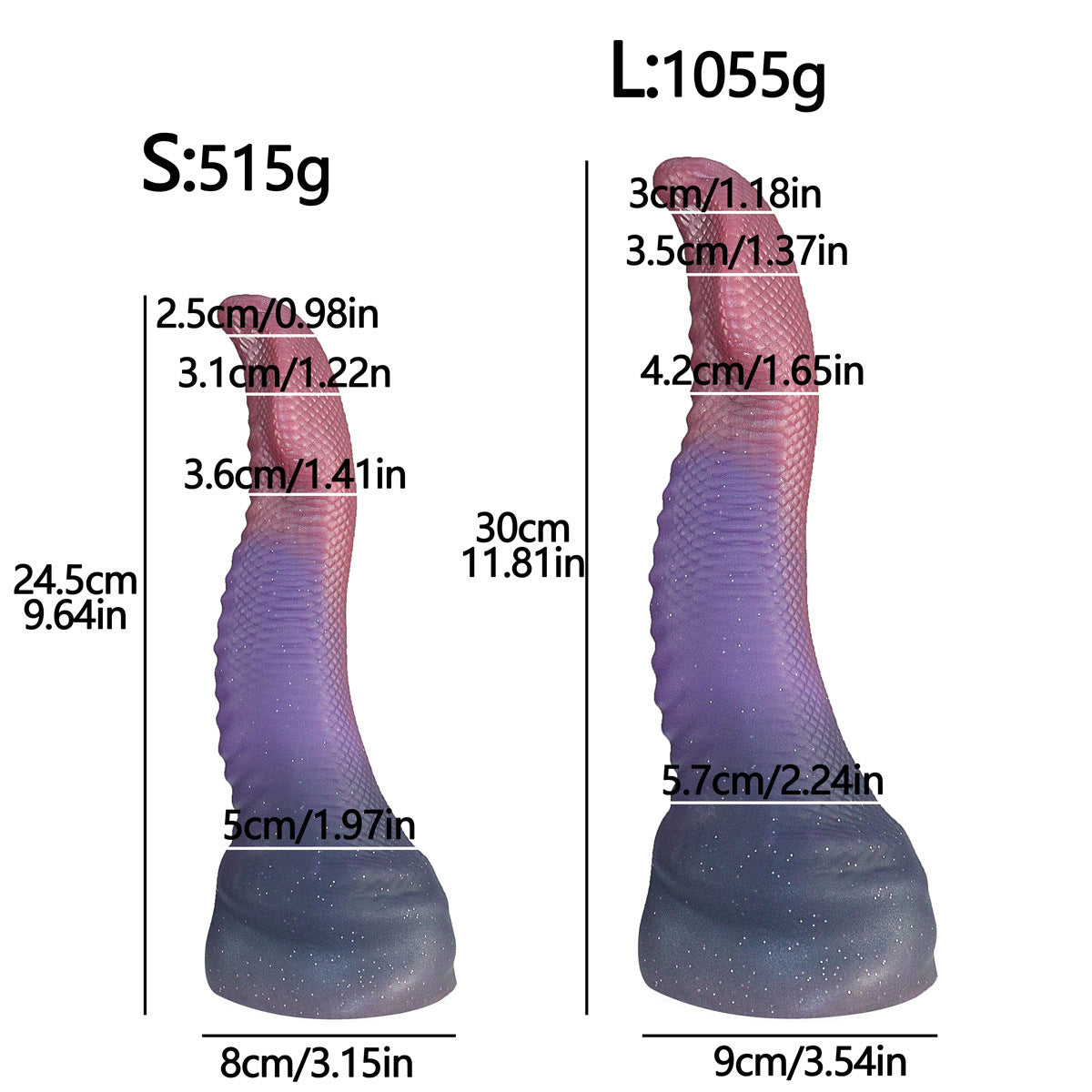 Snake Dildo Anal Silicone Adult Toy