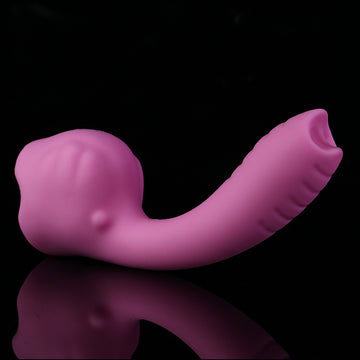 Mini Pink Dinosaur Quiet G-Spot Vibrator