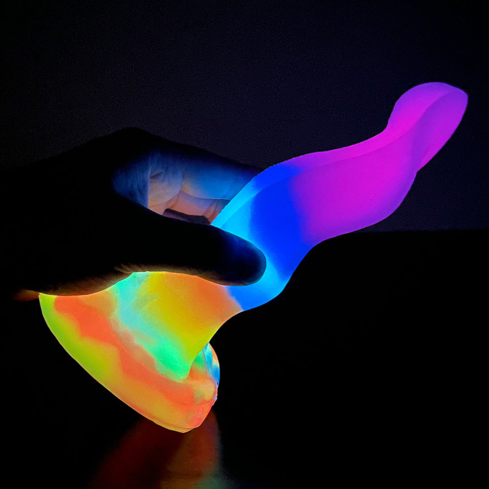 Tongue Dildo Glow in the Dark Fantasy Adult Toy