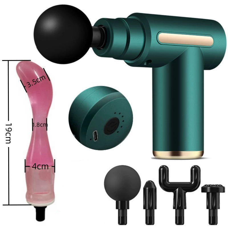 Massage Gun Dildo Vibrator Body Sex Toy