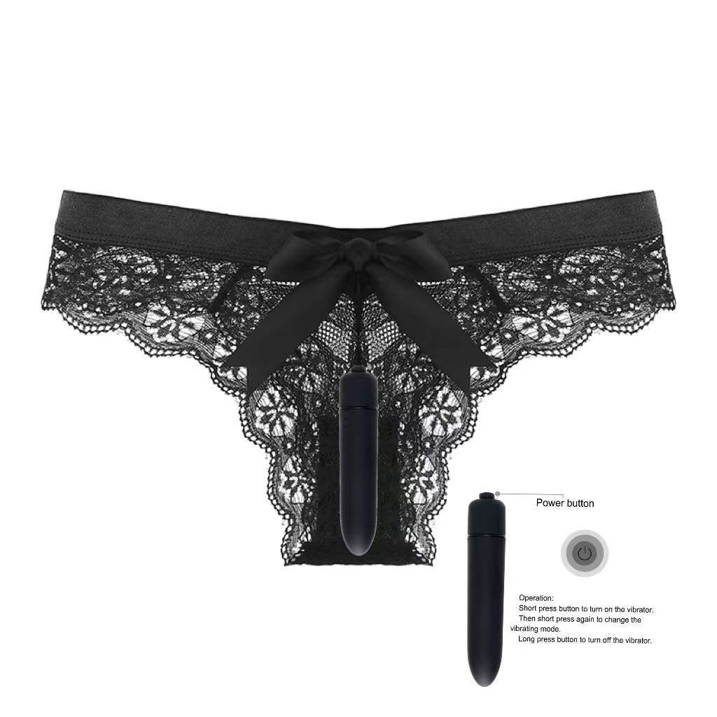 Hidden Pocket Bullet Remote Control Vibrating Panties