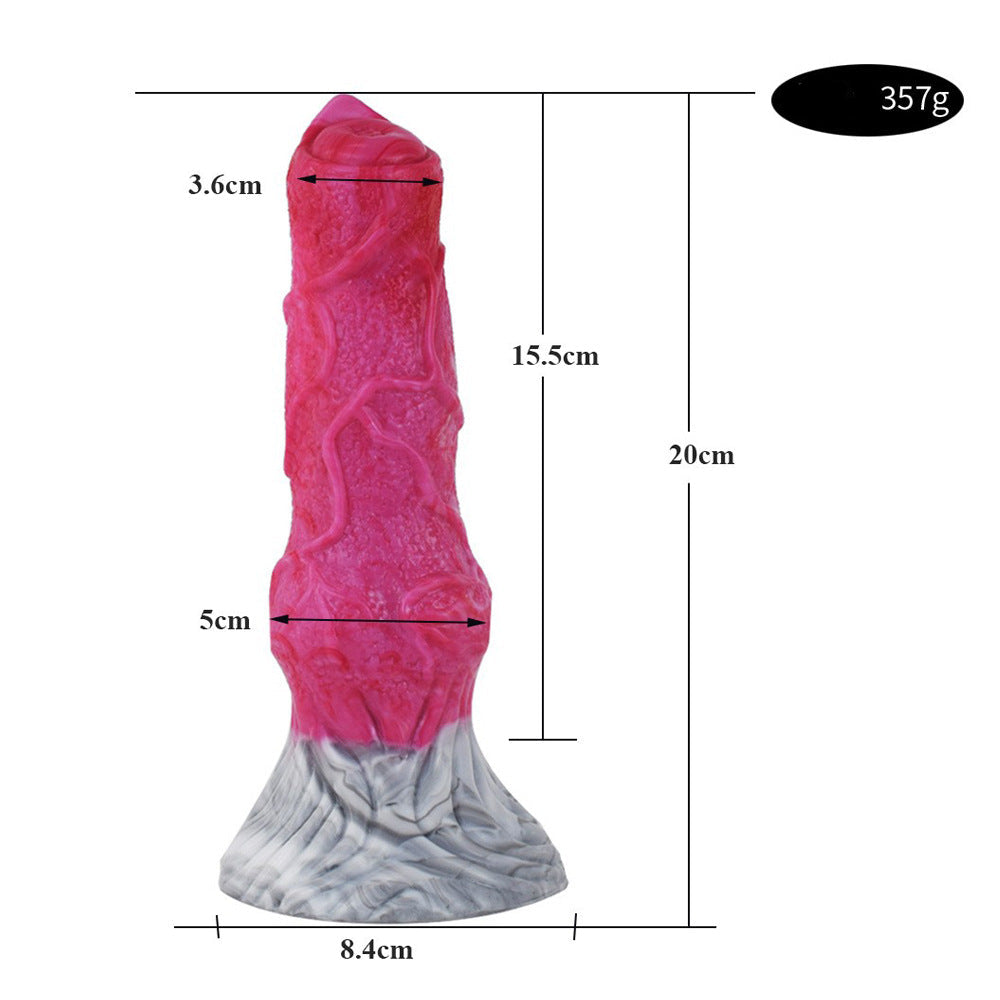 Simulation Dog Penis Squirting Dildo Toy