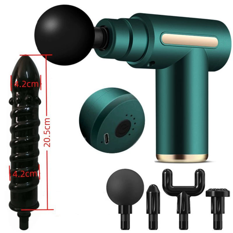 Massage Gun Dildo Vibrator Body Sex Toy