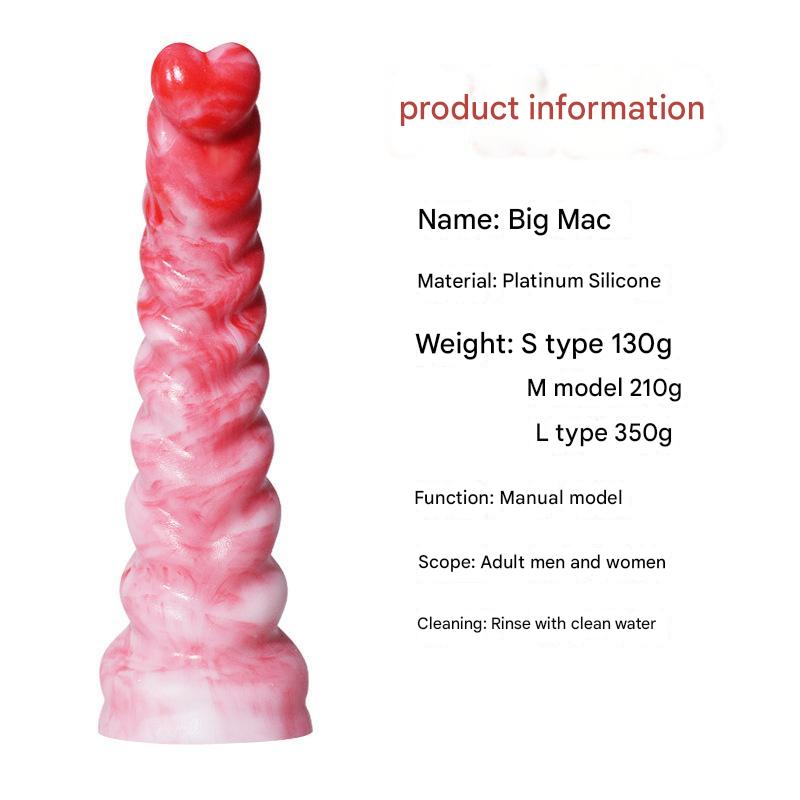 Love Ribbed Anal Fantasy Dildo