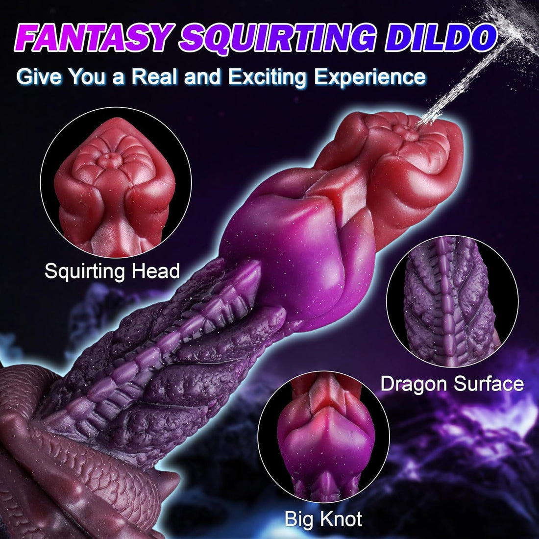 Alien Squirting Dog Dildo