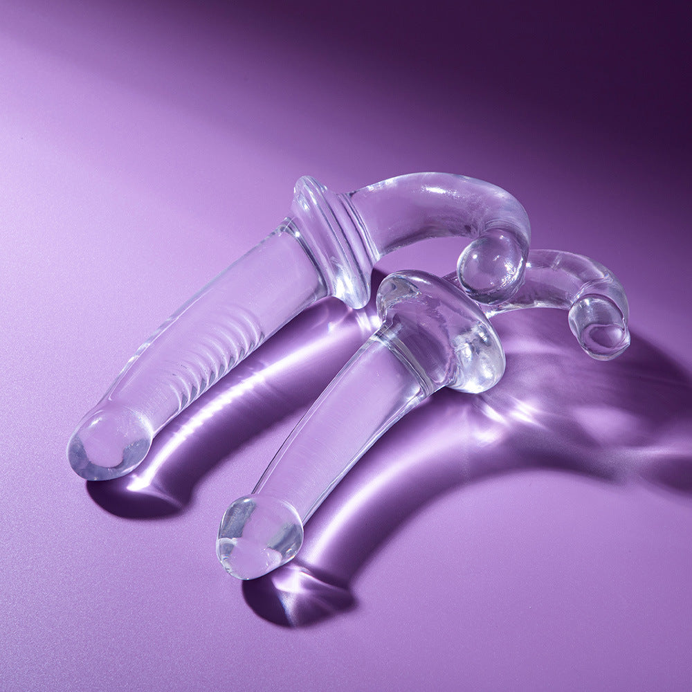 7 Inch Strapless Double Head Glass Dildo