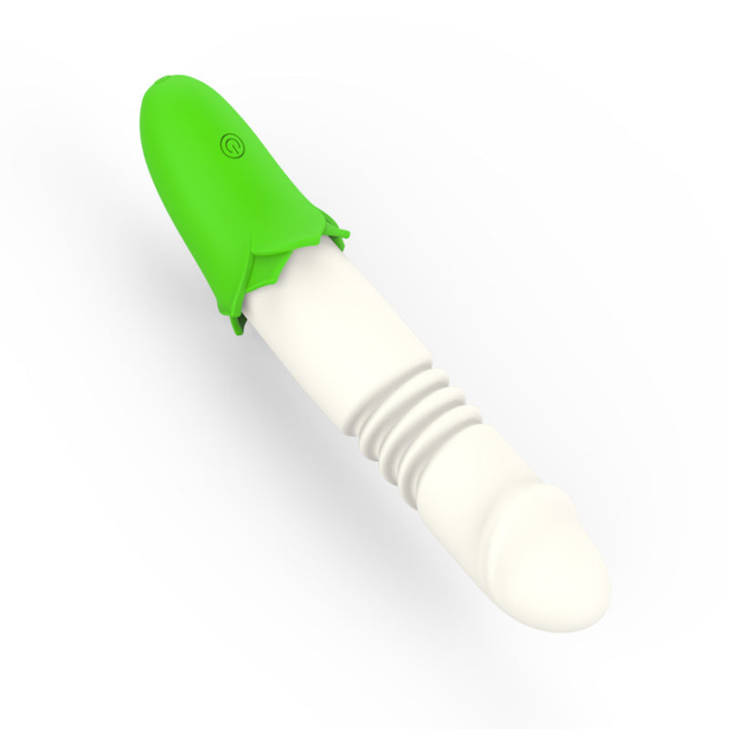 Clitoral Stimulators Telescopic Banana Dildo Vibrator for Women
