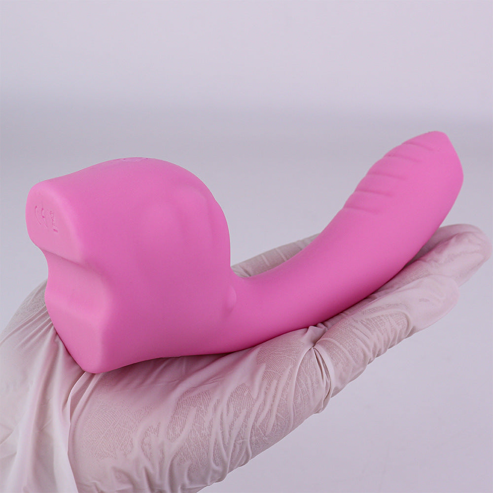 Mini Pink Dinosaur Quiet G-Spot Vibrator
