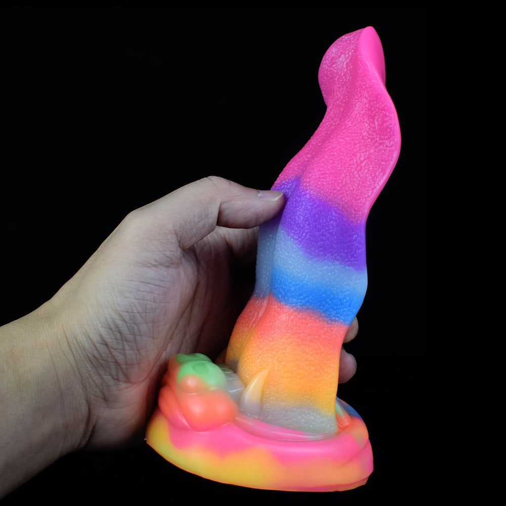 Tongue Dildo Glow in the Dark Fantasy Adult Toy