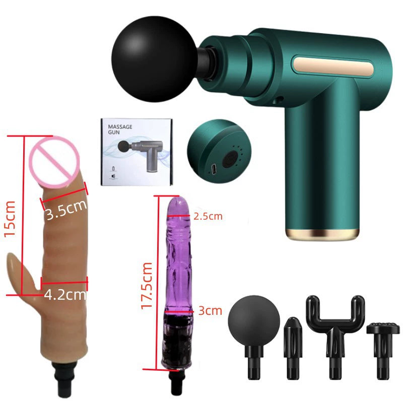 Massage Gun Dildo Vibrator Body Sex Toy