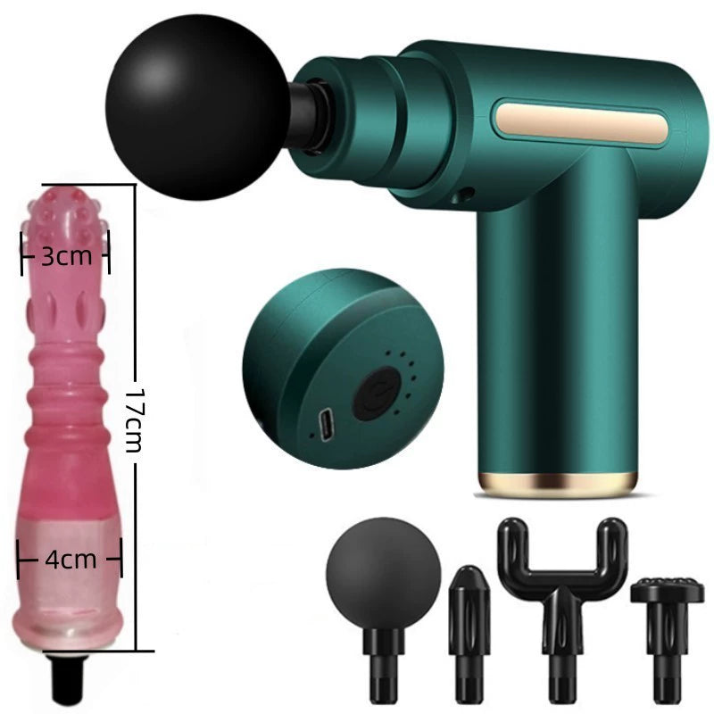 Massage Gun Dildo Vibrator Body Sex Toy