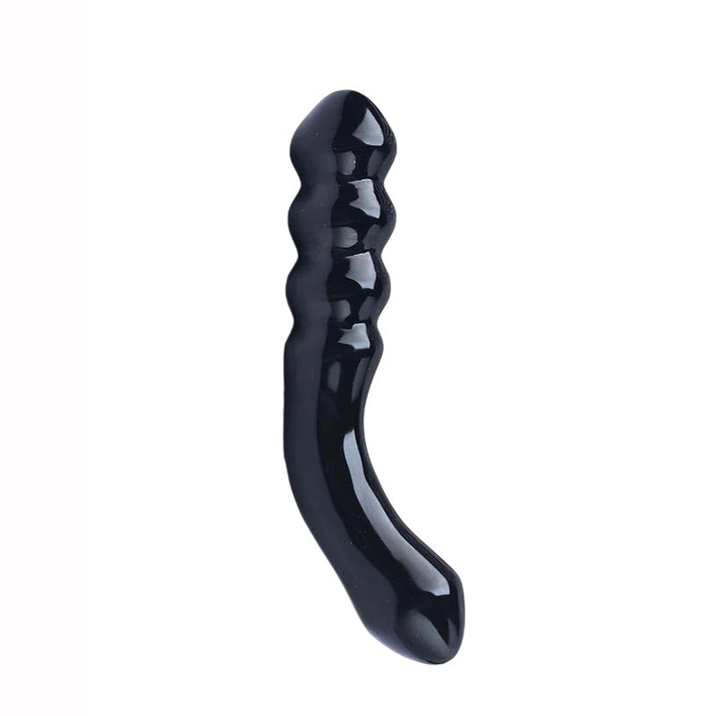 Multifunktionales Kristalldildo Obsidian