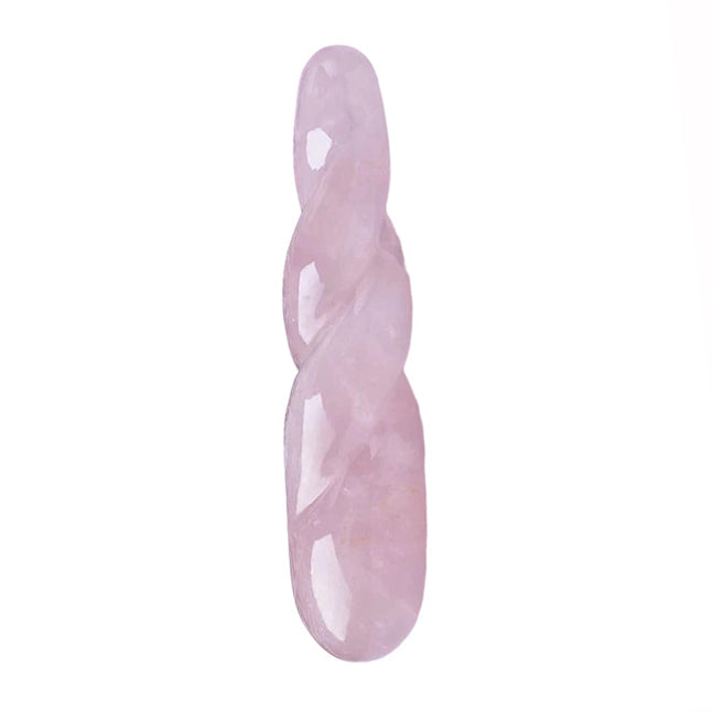 Rosa kristallkonvexe Dildo