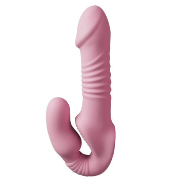 Remote Control Thrusting Strapless Dildo