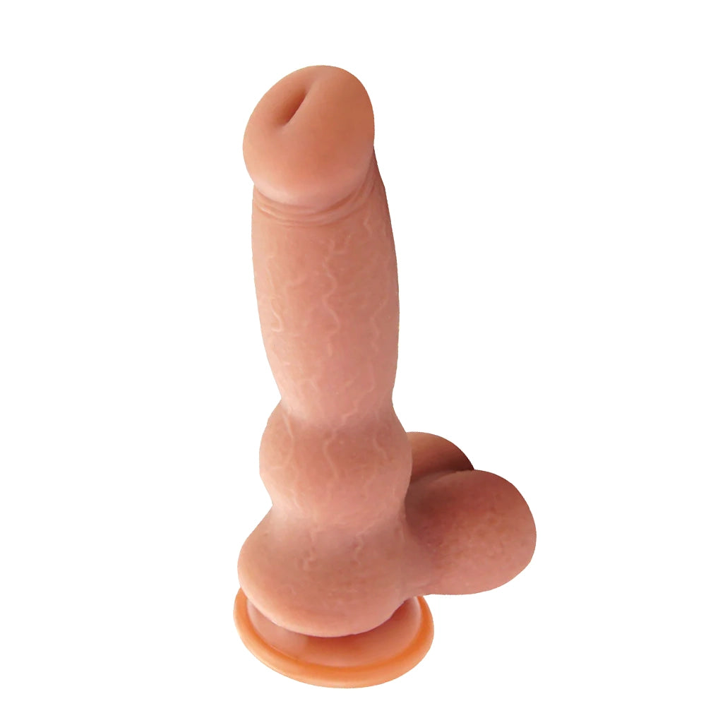 Silikonsimulationshundschnur am Dildo