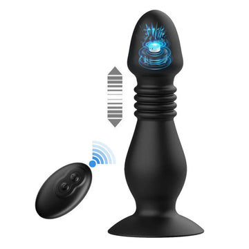 Small Thrusting Prostate Massager Anal Vibrator