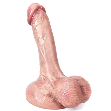 Ultra realistisch gekrümmte weiche kleine Dildo