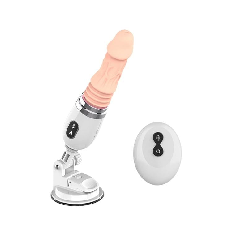 Heated thrust dildo Automatic Sex with suction cup base