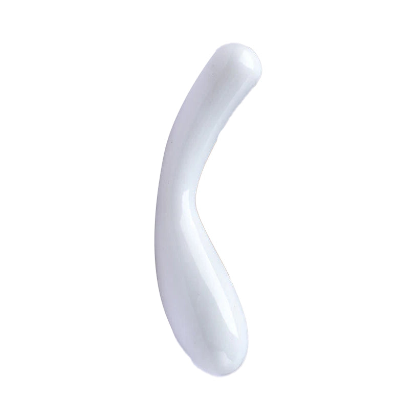 Weißer Jade -Kristalldildo