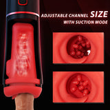 Charger l&#39;image dans la galerie, Vibrating Male Masturbator Deepthroat Simulation Blowjob Machine