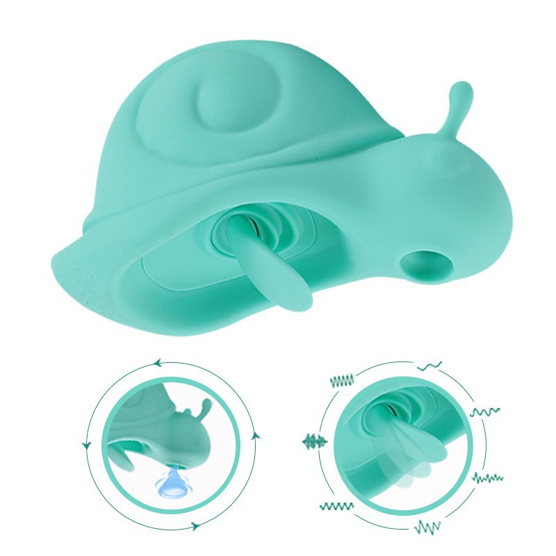 Cute Snail Rechargeable Discreet Small Vibrator