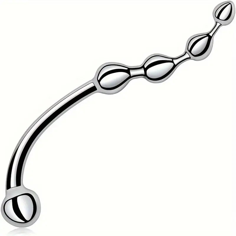 Metal Beaded Butt Plug Anal Hook