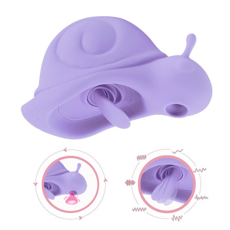 Cute Snail Rechargeable Discreet Small Vibrator