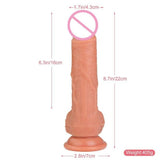 画像をギャラリー ビューアにロード Dual Density Silicone Suction Cup Realistic Dildo