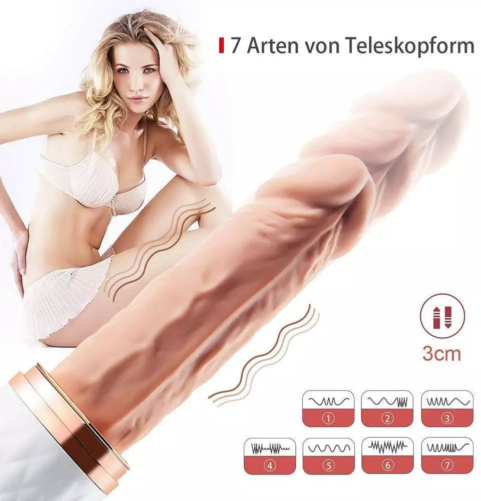 Handheld Thrusting Hidden Dildo