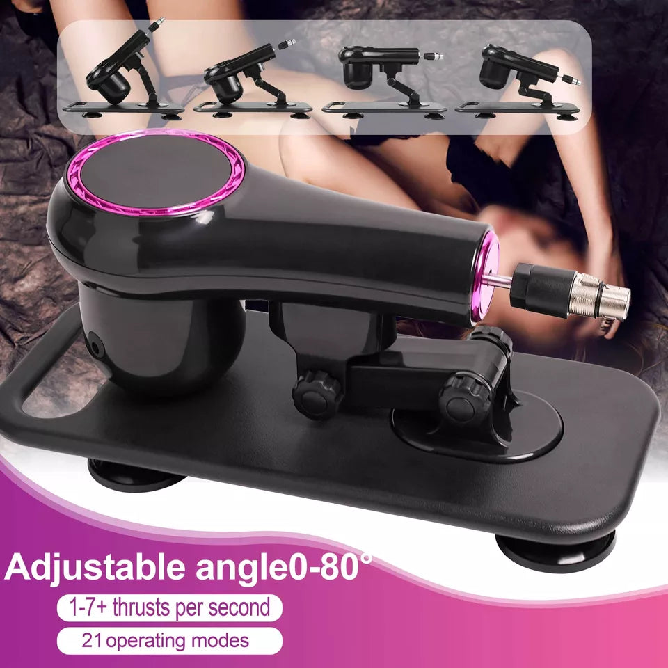 Anal Sex Machine Portable with 5 accessories