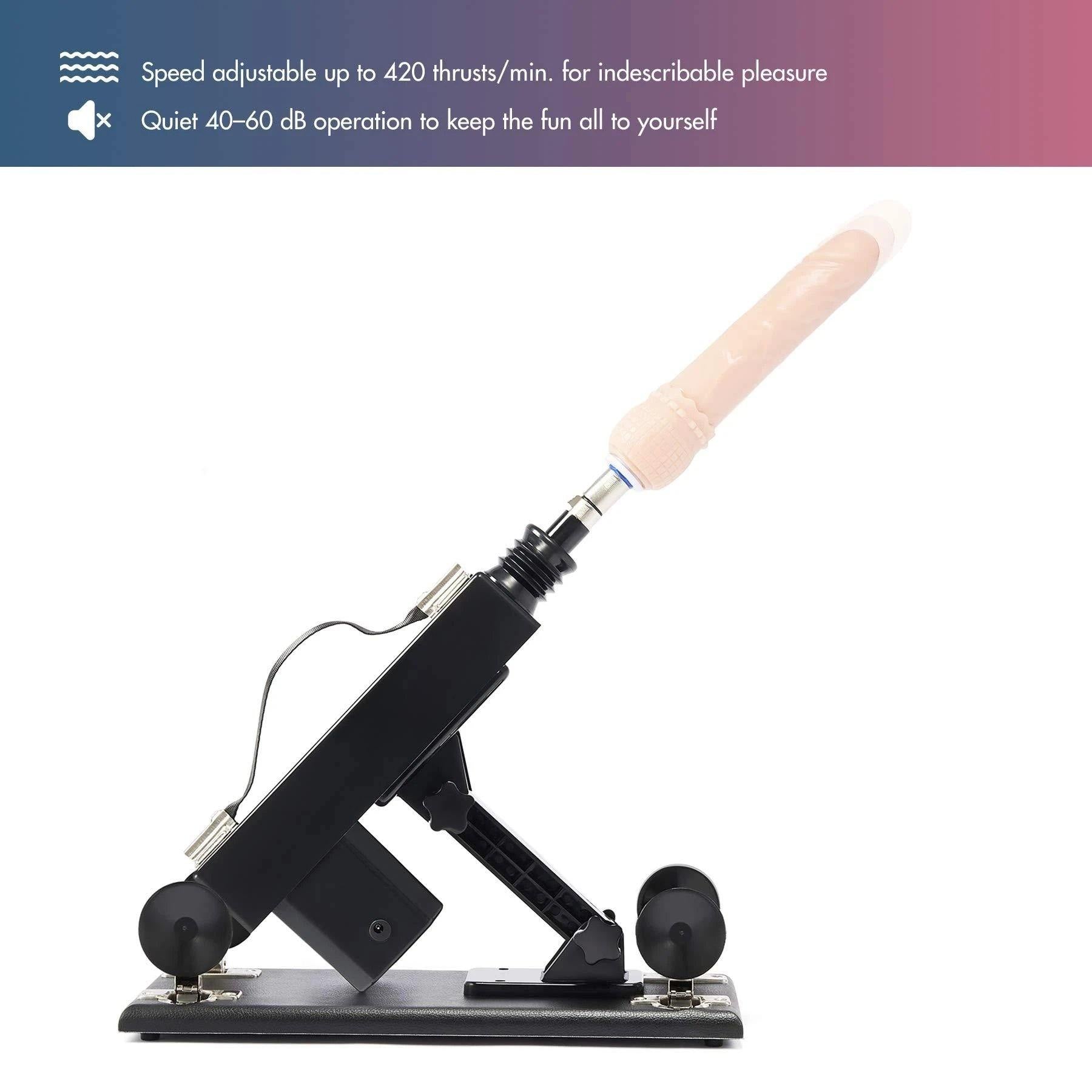 Dildo Sex Machine With Extension Rod