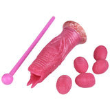 Carica l&#39;immagine nel visualizzatore di Gallery, Dragon Dildo With Eggs Ovipositor Adult Toy