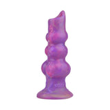 画像をギャラリー ビューアにロード Purple Luminous Egg Silicone Ovipositor Dildo