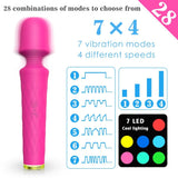 Load image into Gallery viewer, Deep Tissue Wand Massager With 7 Modes 4 Speeds Vibrator