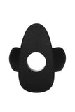 Load image into Gallery viewer, Petals Anal Dilator Silicone Hollow Butt Plug Black White