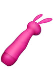 Load image into Gallery viewer, Long Handle Rechageable Rabbit Clit Vibrator Rose Red Sucking