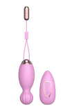 Laden Sie das Bild in den Galerie-Viewer, Wireless Remote Control Eggs Rechargeable Vibrator Pink Love